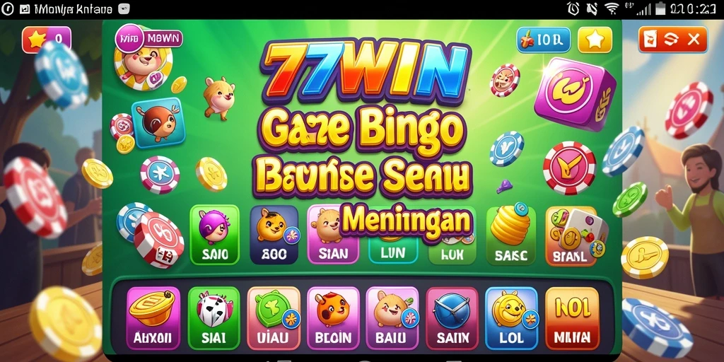 Tampilan permainan Bingo yang mengasyikkan dan interaktif