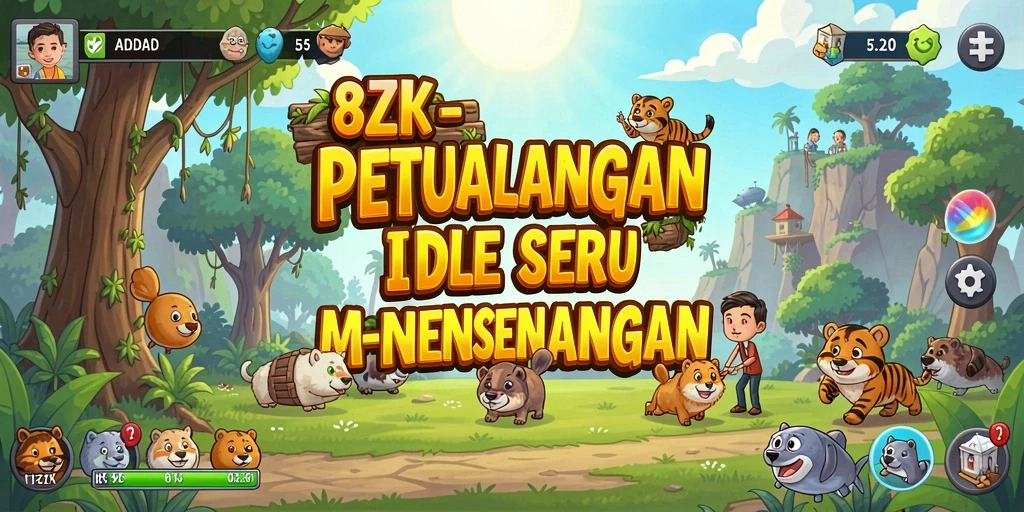 Gameplay seru dan menantang dalam 8ZK yang menarik.