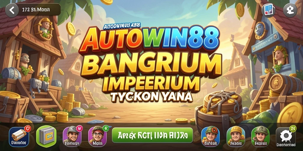 Tampilan gameplay seru AUTOWIN88 di dunia Tycoon.