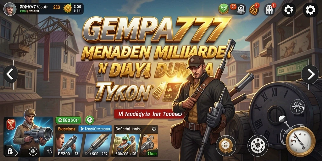 Tampilan gameplay menarik dari <strong>GEMPA777</strong> yang menunjukkan dunia Tycoon.