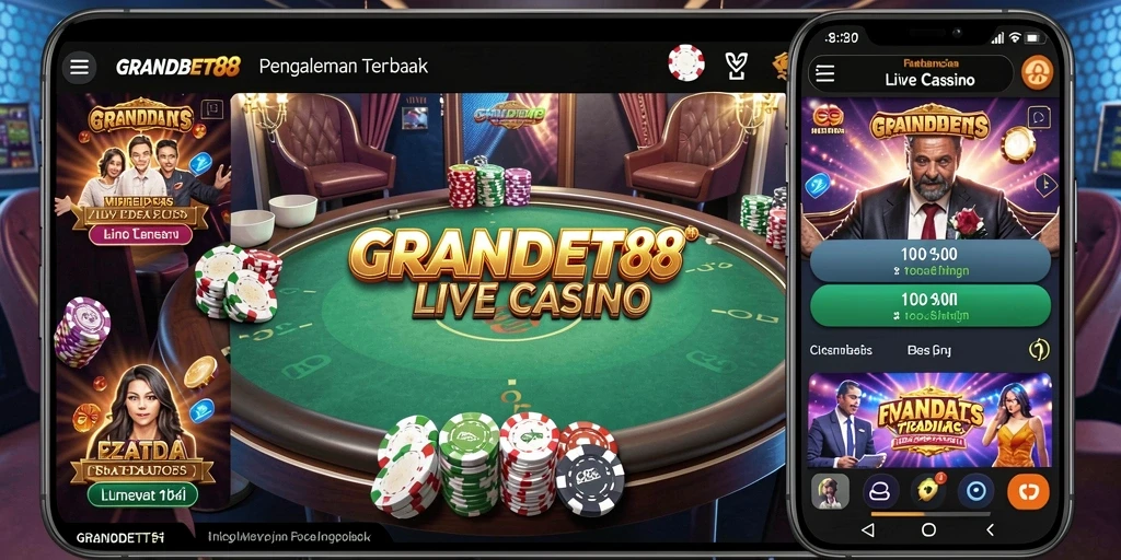 Tangkapan layar gameplay yang memukau di GRANDBET88 Live Casino.