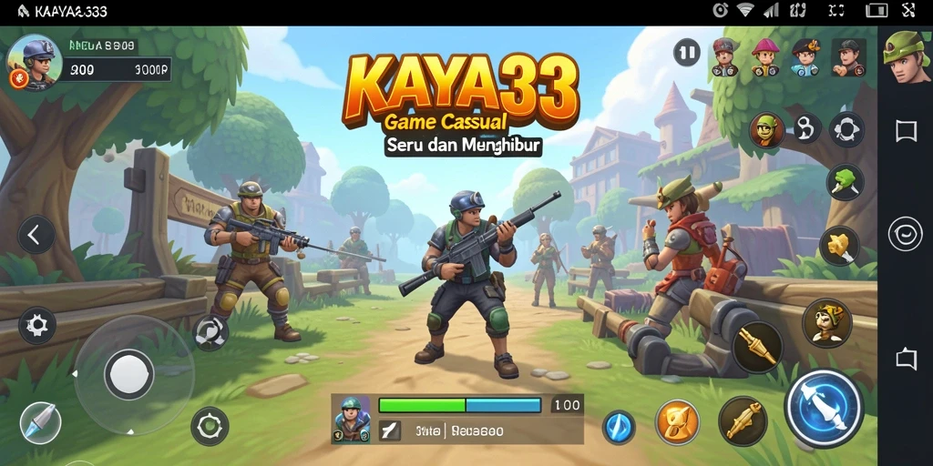 Tampilan gameplay KAYA33 yang menarik dan seru.