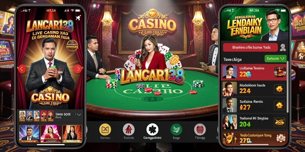 Tampilan gameplay LANCAR138 yang menarik di Live Casino.