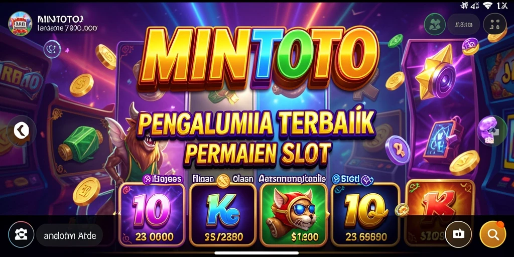 Tampilan menarik dari gameplay Slot MINTOTO yang mengasyikkan.