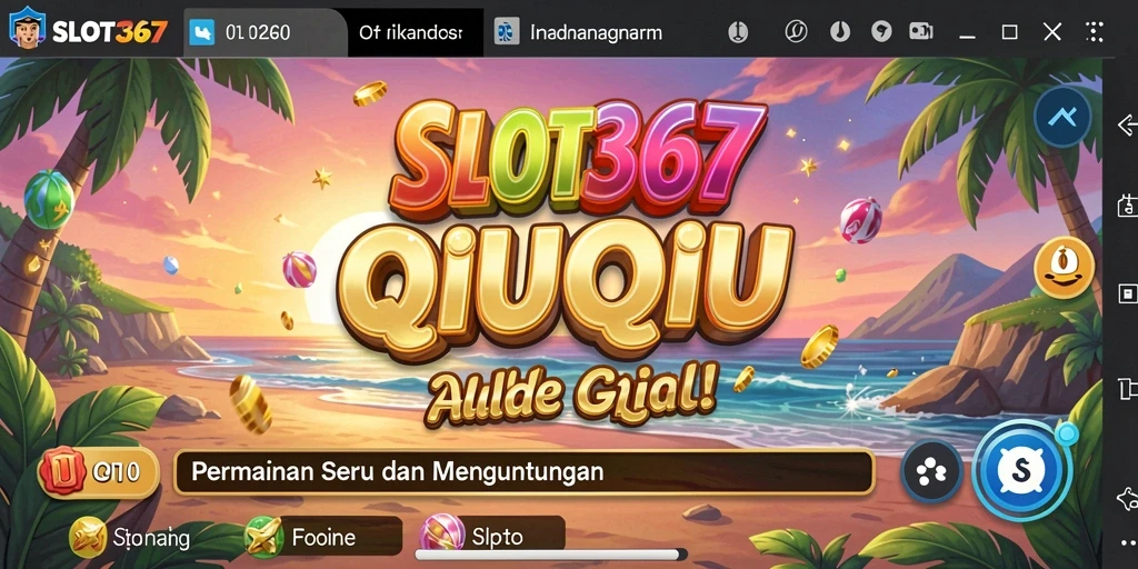 Screenshot gameplay QiuQiu di SLOT367 menunjukkan momen seru saat bermain.