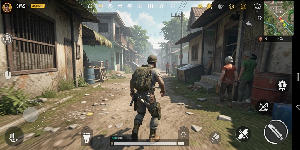 Tampilan gameplay SVIPSIDN yang menakjubkan dan realistis.