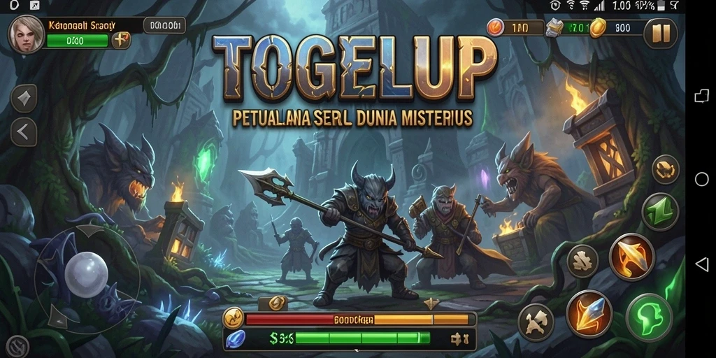 Gameplay TOGELUP yang menegangkan di dunia petualangan.