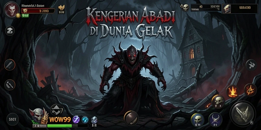 Tampilan mendebarkan dari gameplay WOW99 yang menegangkan.